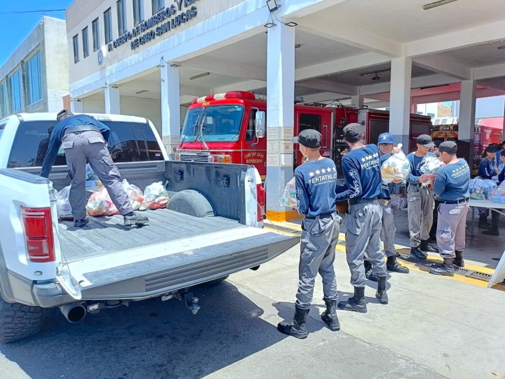 ¡Apoyo en camino! envían las primeras 102 despensas a las familias de Comondú