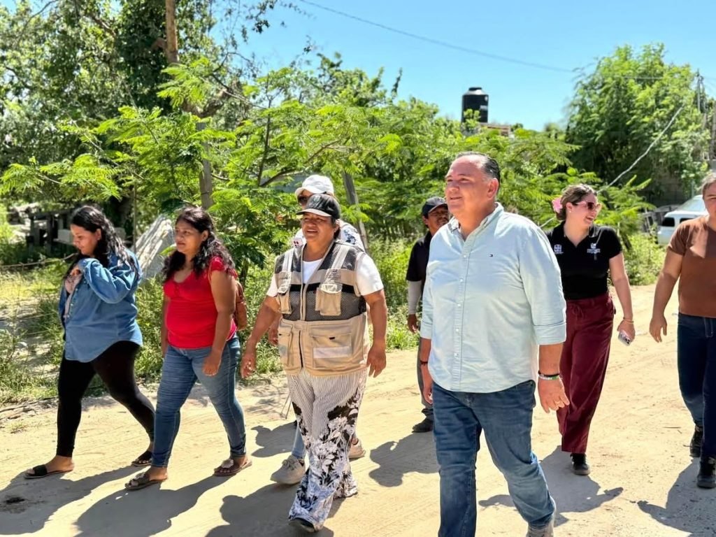 Arranca XV Ayuntamiento electrificación en colonia Los Mezquites; representa mayor inversión en ampliación eléctrica en 30 años