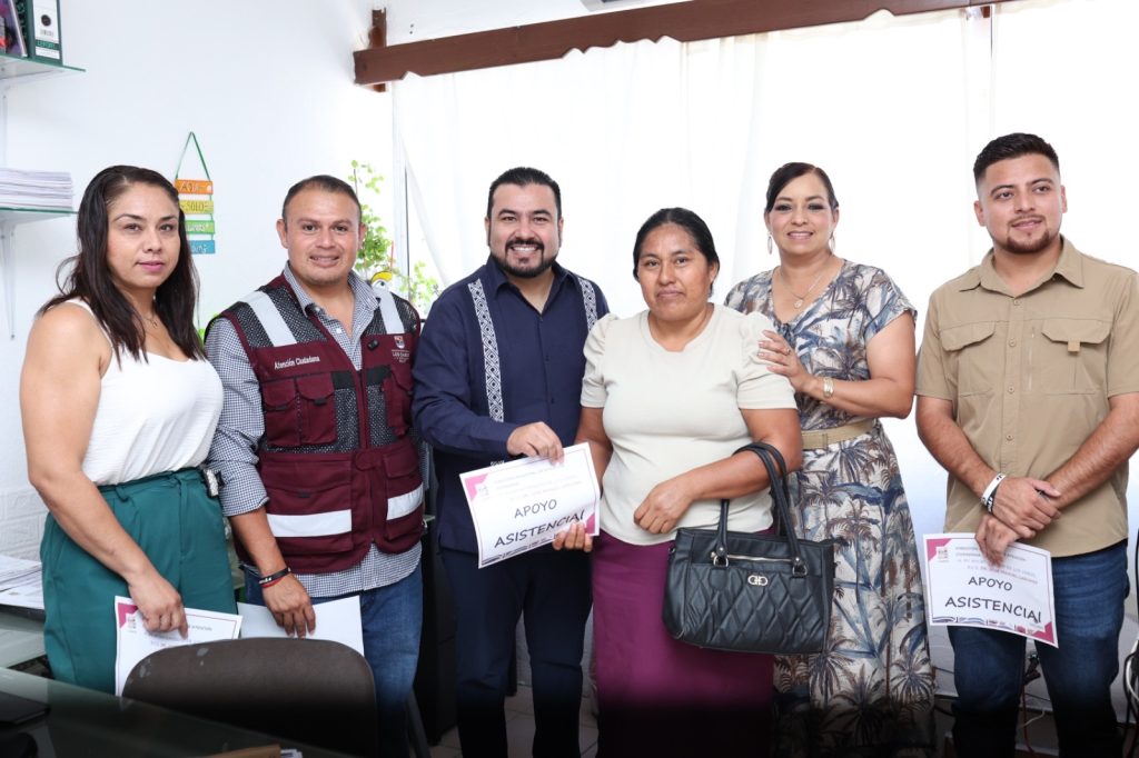 Atención Ciudadana entrega apoyos asistenciales a familias de la Zona Norte