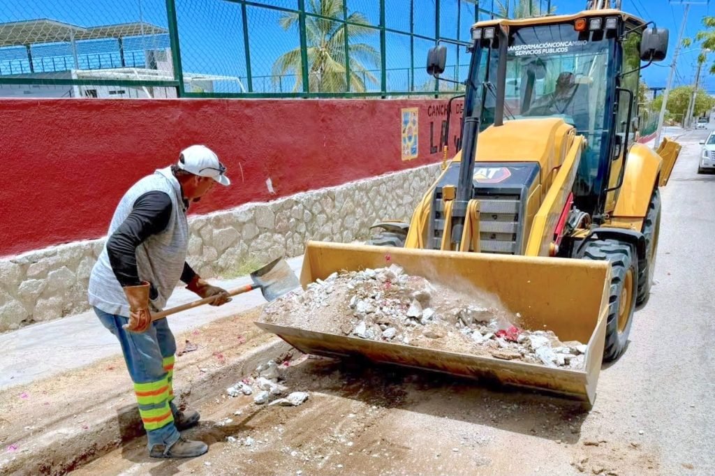 Avanza Servicios Públicos en acciones de rehabilitación y mantenimiento urbano en Cabo San Lucas