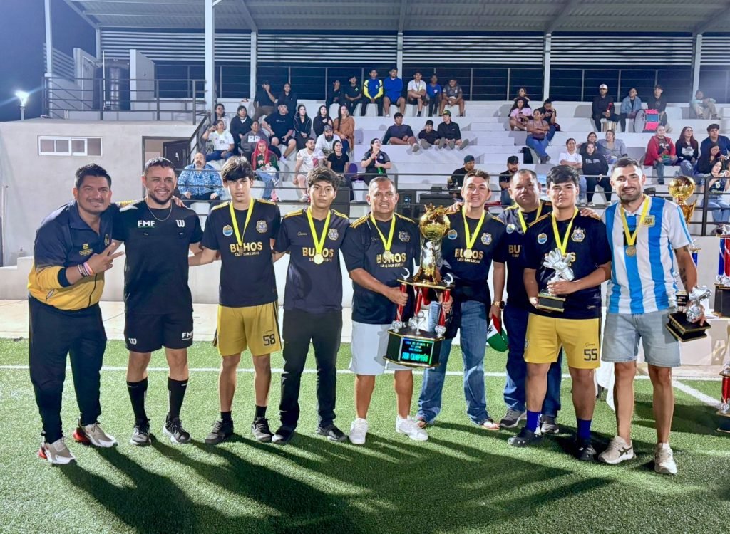 Concluye con éxito el Torneo de Fútbol “Pioneros” en la cancha La Joya en Cabo San Lucas