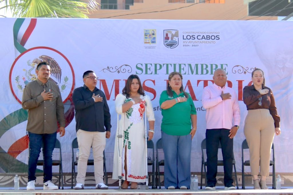 Conmemora Delegación de Cabo San Lucas el Inicio de la Lucha por la Independencia de México