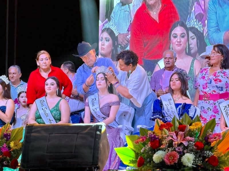 Coronan a las reinas de las Fiestas Tradicionales de Santa Anita 2026