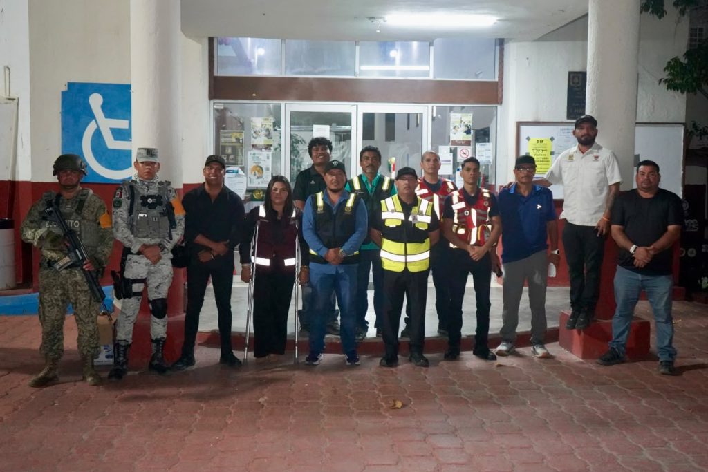 Despliega Delegación de Cabo San Lucas operativo preventivo por huracán Rachel; habilita dos refugios temporales
