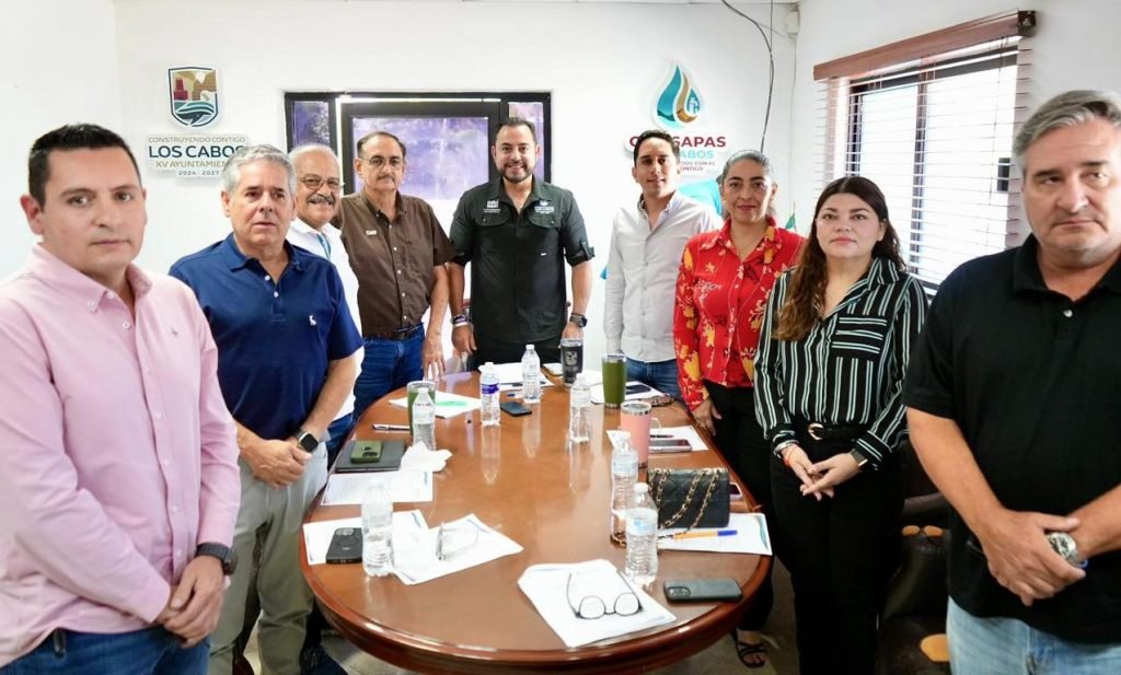 Encabeza Christian Agúndez Quinta Sesión Extraordinaria de la Junta de Gobierno de Oomsapas Los Cabos.