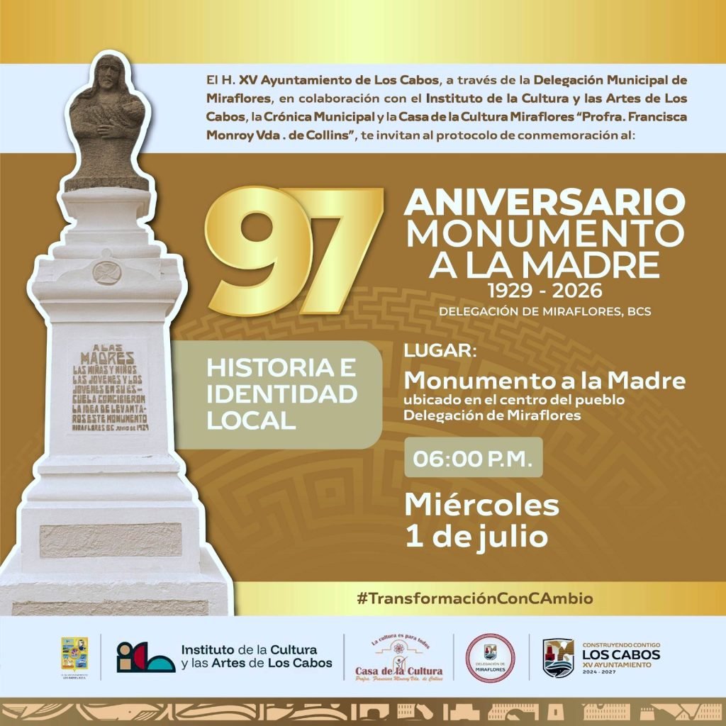 Invitan a conmemorar el 97 aniversario del Monumento a la Madre en Miraflores.