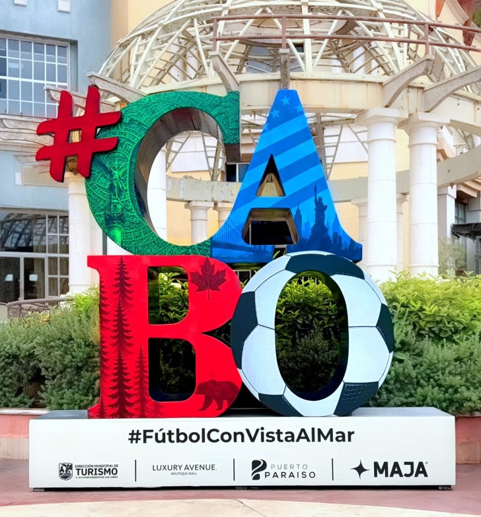Invitan a disfrutar del Photo Opportunity de la estructura #CABO en la Marina de Cabo San Lucas