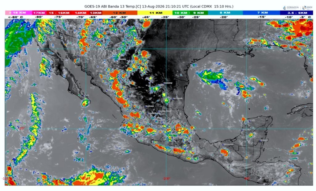 Mantiene Protección Civil vigilancia sobre tormenta tropical Hernán; no representa riesgo para Los Cabos