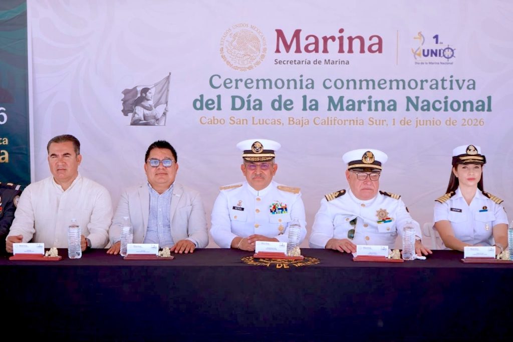 Participa Ayuntamiento de Los Cabos en conmemoración del 84° Aniversario del Día de la Marina Nacional