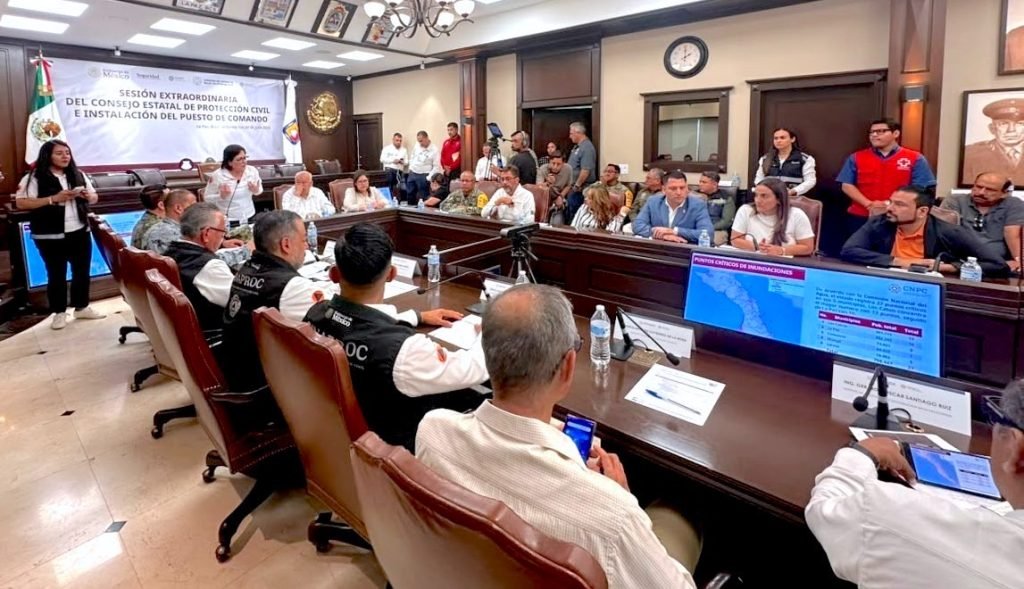 Participa Ayuntamiento de Los Cabos en estrategia estatal de prevención ante lluvias y ciclones