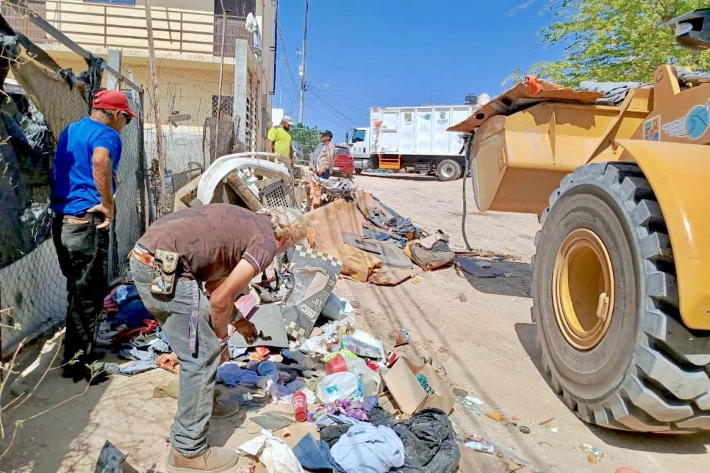 Realiza Servicios Públicos jornada de descacharrización en Valle del Cabo Bajo.