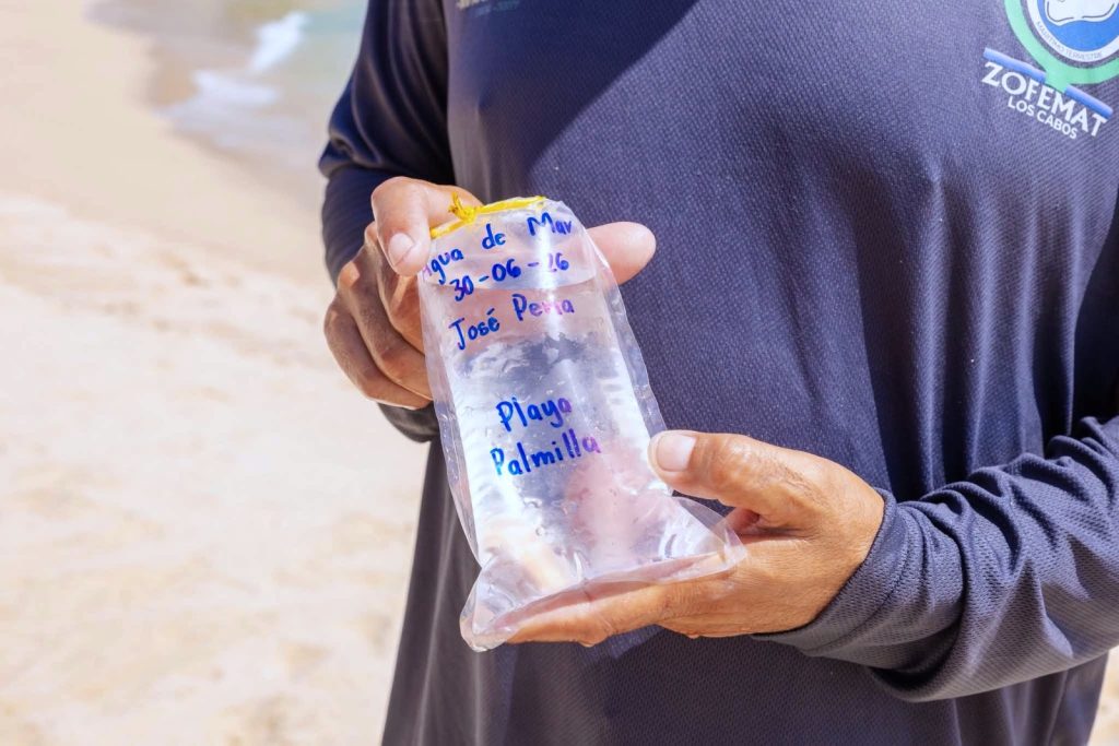 Realiza Zofemat Los Cabos nuevo monitoreo de la calidad del agua en 25 playas certificadas