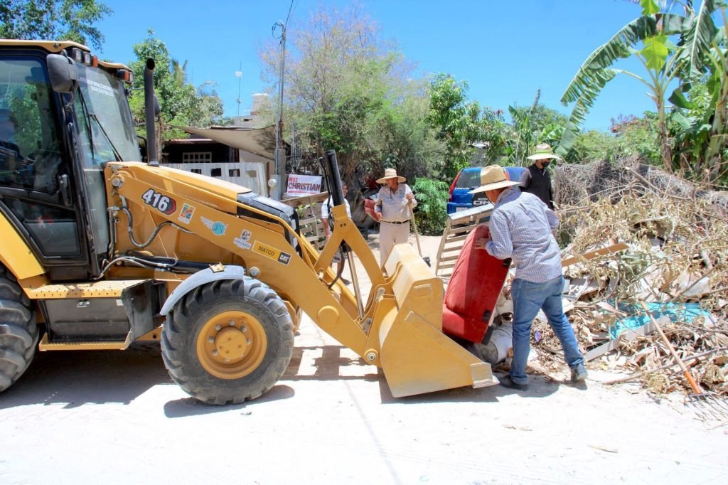 Retira Servicios Públicos más de 2 mil 700 toneladas de basura y rehabilita 311 kilómetros de vialidades en Los Cabos